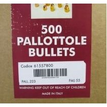 Fiocchi palle 223 55gn FMJ / 500 pezzi