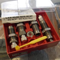 Lee dies set Deluxe  45acp USED