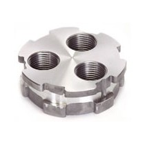 Lee testa portamatrici 3 fori TURRET