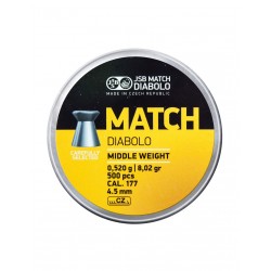 JSB match middle weight yellow 4,49 0,52gr